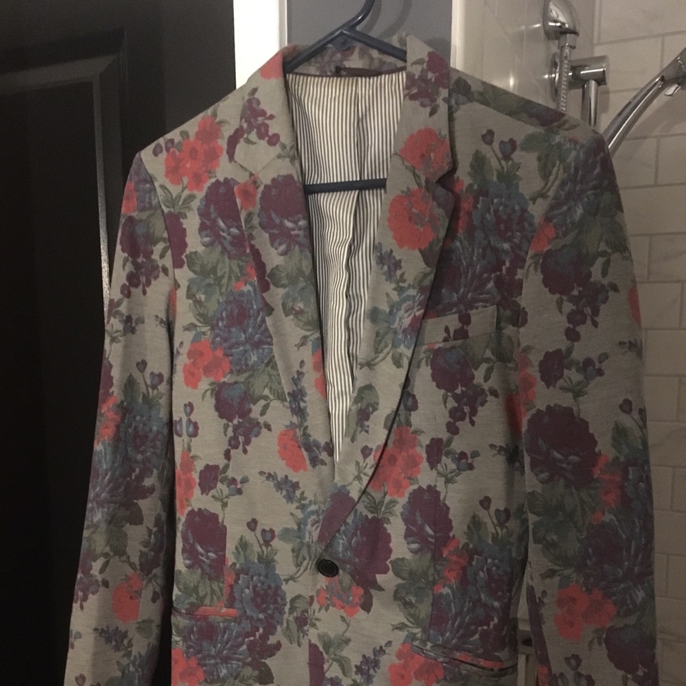 Zara men’s floral blazer (small) 36 chest
